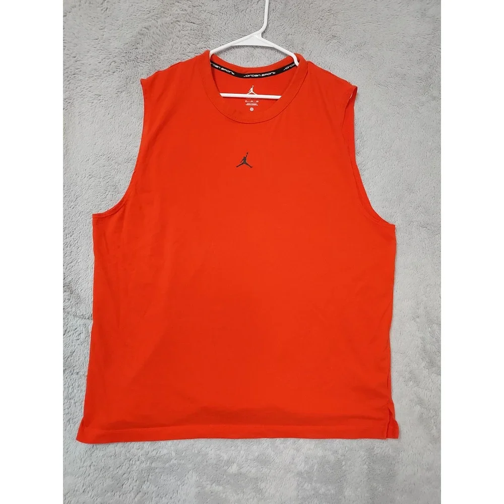Jordan Tank Top Men XXL Dri Fit Sport Sleeveless Basketball Activewear Shirt 2XL
